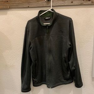 The North Face jacket zip-up